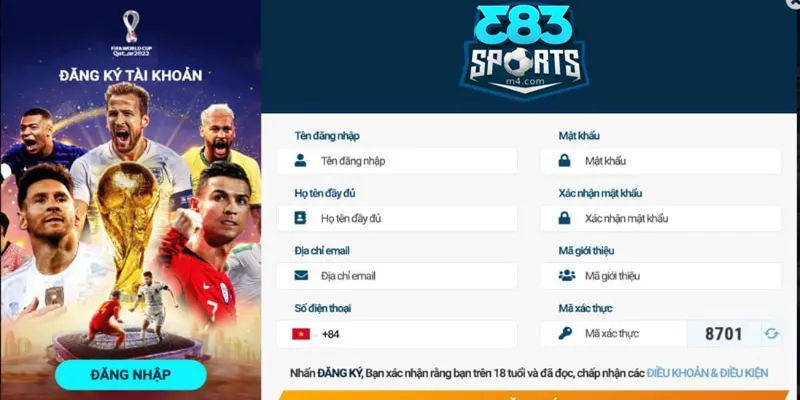 Hướng Dẫn Anh Em Các Bước Đăng Ký Đăng Nhập 383sports Chi Tiết Cách đăng ký tài khoản 383sports thành công